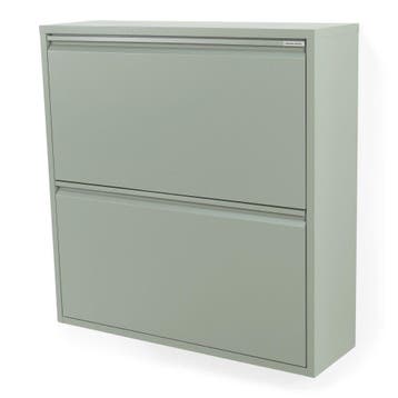Spinder Design Billy 2 schoenenkast - dusty green, Verzenden, Nieuw