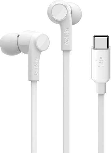 Belkin ROCKSTAR™ in-ear oordopjes met USB-C connector - Wit, Verzenden, Nieuw