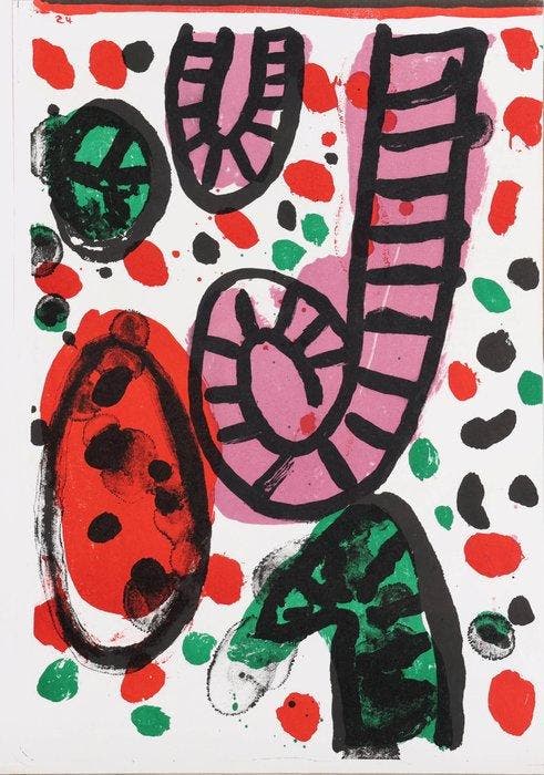 Alan Davie (1920-2014) - One Cent Life, Antiek en Kunst, Antiek | Overige Antiek