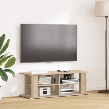 vidaXL TV-standaard Sonoma Eiken 96 x 35 x 33,5 cm, Huis en Inrichting, Kasten | Televisiemeubels, Verzenden, Nieuw, 50 tot 100 cm