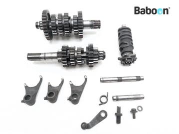 Versnellingsbak Kawasaki KLR 250 D 1984-1992 (KL250 KL250D), Motoren, Verzenden, Gebruikt