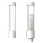 Wit Bekerdispenser - Plastic - Ophangbaar - Bekerhouder, Verzenden, Nieuw
