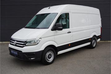 Volkswagen Crafter MARGE 180pk Automaat L3H3/L2H2 LED Apple, Automaat, Gebruikt, Volkswagen, Wit
