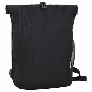 vidaXL Fietstas Zwart 31 x 13 x 58 cm Polyester, Verzenden, Nieuw