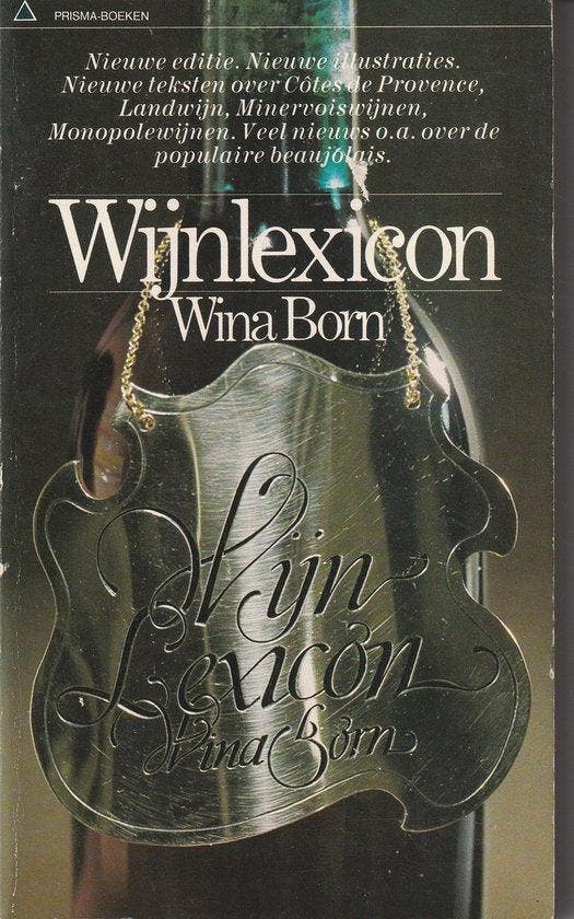 Wynlexicon - Born, Boeken, Kookboeken, Gelezen, Verzenden
