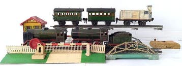 Märklin, JEP - Speelgoed trein treinset met toebehoren.
