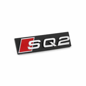 Audi Q2 (GA) embleem - zwart, Ophalen of Verzenden, Nieuw, Audi