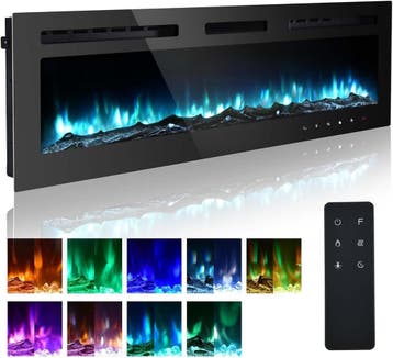 Wandhaard Ultradun 70 inch | Laatste Stuk!, Ophalen of Verzenden, Zo goed als nieuw, Inbouwhaard, Elektrische haard