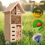Houten Insectenhotel voor Tuin – Bijen- en Vlinderhuis