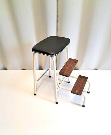 Brabantia - Keukentrapje - Metaal, Hout