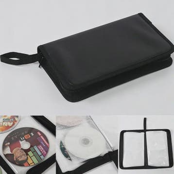 80 CD Opbergmap - Draagbare Hoes met Rits voor Auto en Thuis, Huis en Inrichting, Verzenden, Nieuw