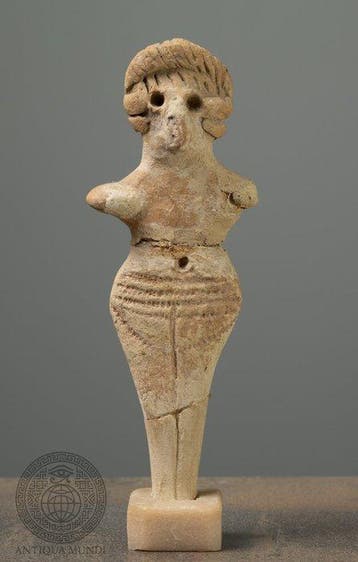 Oud Nabije Oosten - Levant Terracotta Terracotta ‘Astarte’, Antiek en Kunst