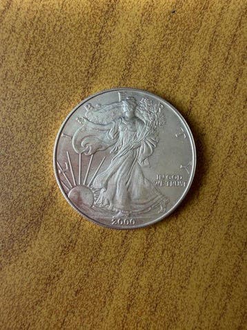 Verenigde Staten. 1 Dollar 2000 Liberty (Zonder