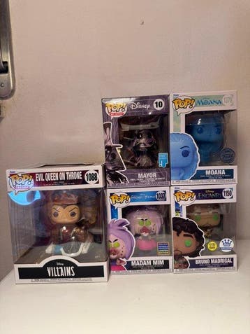 Funko - Funko Pop - Disney Villains, Moana, Encanto