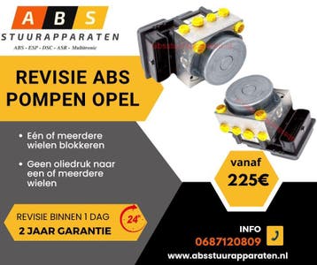 ABS pomp Opel Corsa D FE 0265232288 0265800796 13282282, Ophalen of Verzenden, Gereviseerd, Opel