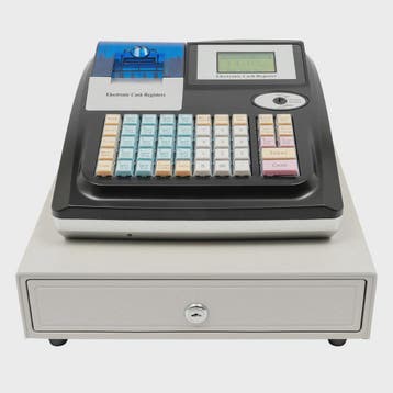 Elektrastatische Kassaregister met Dubbel Scherm & Thermisch, Verzenden, Nieuw