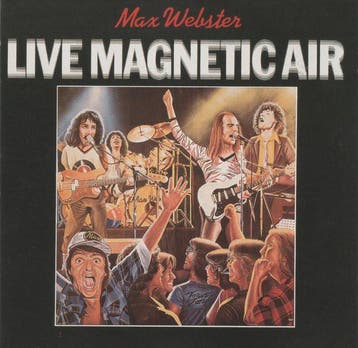 cd - Max Webster - Live Magnetic Air, Verzenden, Zo goed als nieuw
