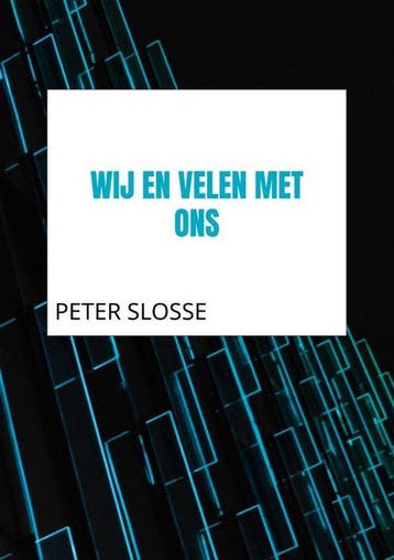 9789465540221 Wij en velen met ons Peter Slosse, Verzenden, Nieuw, Peter Slosse