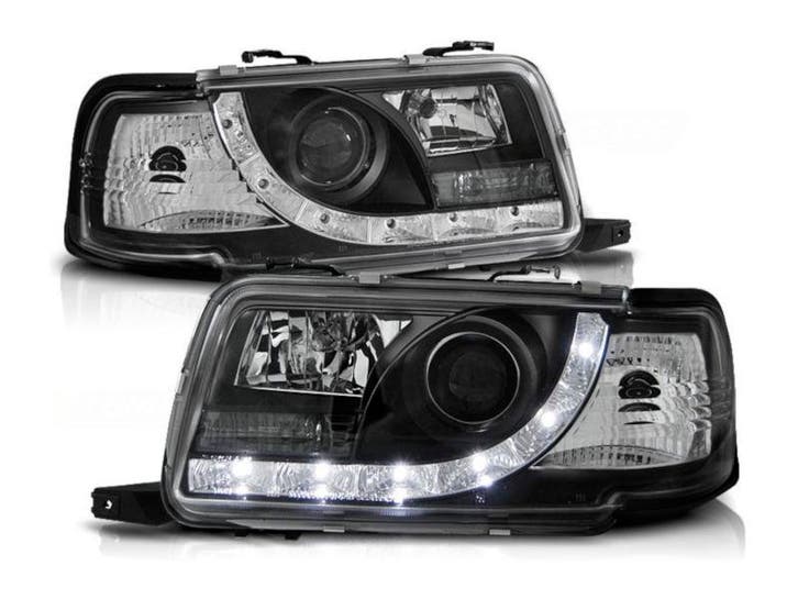 Koplampen Daylight Black geschikt voor Audi 80 B4, Auto-onderdelen, Verlichting, Nieuw, Audi, Verzenden