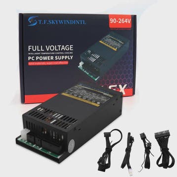 ENP-7760B 600W Flex ATX 1U Full Modular Voeding voor ITX PC, Verzenden, Nieuw