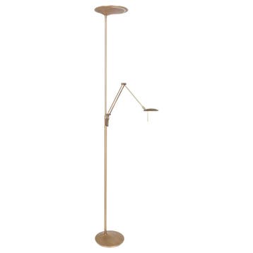 Steinhauer vloerlamp Zodiac LED 2107BR, Ophalen, Overige materialen, Zo goed als nieuw, Klassiek