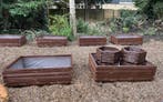 Vierkante plantenbakken! Bomen plantenbakken! tot 1m x1m x1m, Tuin en Terras, Bloembakken en Plantenbakken, Vierkant, Nieuw, Ophalen of Verzenden