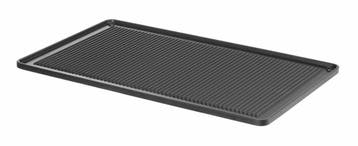 Grillplaat geribbeld CONVECTOMAT GRILLPLATE, HENDI, GN 1/1,, Ophalen of Verzenden