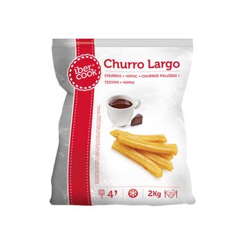 Ibercook Churros Straight 10-12cm 2 x 2kg, Ophalen of Verzenden