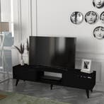 Tv-meubel Kullila 160x35x40 cm zwart [en.casa], Verzenden, Nieuw