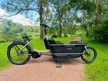 Raaks Vido elektrische bakfiets tweewieler epoxy bak - NIEUW, Nieuw, Huif