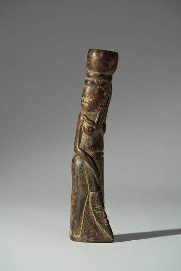 Een houten bot. - Ewe - Togo (Zonder minimumprijs)
