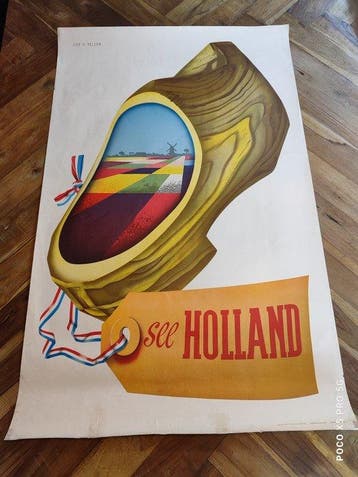 Cor van Velsen - Original See Holland Posters, Cor van, Antiek en Kunst
