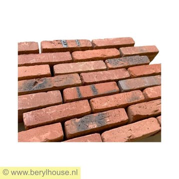 € 0,49 p/st Gevelstenen Metselstenen WF rood getrommeld, Doe-het-zelf en Verbouw, Metselstenen, Verzenden, Nieuw, Bakstenen