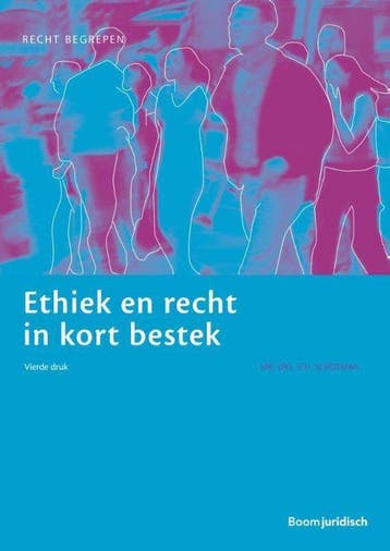 9789462903531 HBO-reeks  -   Ethiek en recht in kort bestek, Verzenden, Zo goed als nieuw, E.H. Schotman