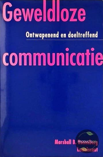 Geweldloze Communicatie, Boeken, Literatuur, Ophalen of Verzenden, Nieuw
