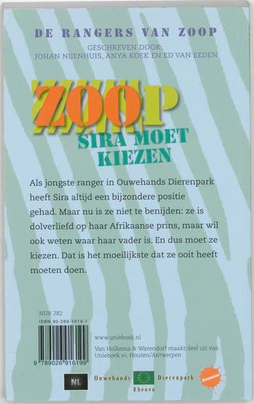 Sira moet kiezen / De rangers van Zoop 9789026916199, Boeken, Verzenden, Gelezen, Johan Nijenhuis