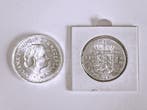 Nederland. 2 1/2 Gulden, 10 Gulden 1966/1970, 2 stuks