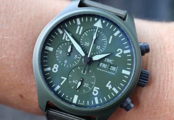 Horloge IWC Pilot Chronograph Top Gun 09/2022 Full set, Overige merken, Kunststof, Polshorloge, Kunststof