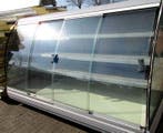 4 Glazen schuifdeuren voor laag model wandkoeling 250cm, Gebruikt