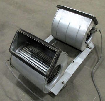 EBM Centrifugaal Ventilator met condensator, D2E133-DM47-71, Gebruikt