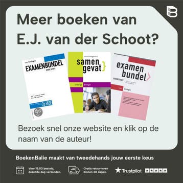 Biologie / Havo / Samengevat 9789006078695, Verzenden, Gelezen, E.J. van der Schoot