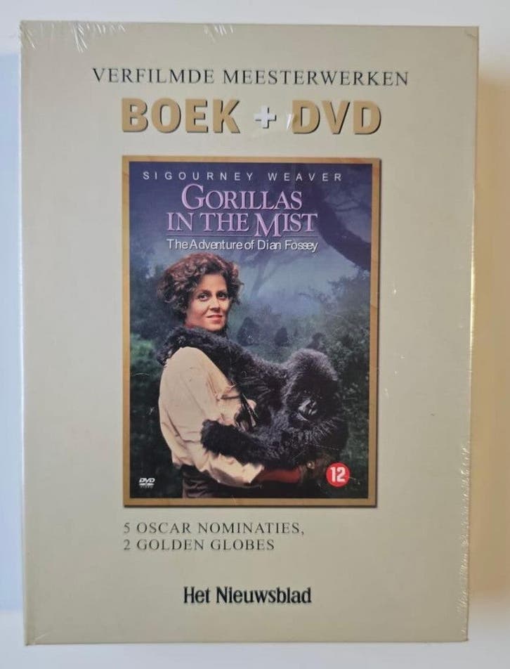 GORILLAS IN THE MIST (IN SEAL) (WITH BOOK) (DVD), Cd's en Dvd's, Dvd's | Overige Dvd's, Gebruikt, Verzenden