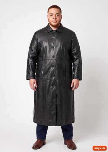 CANDA Leren jassen Dames maat WXL / Long Zwart Vintage, Kleding | Dames, Ophalen of Verzenden, Nieuw