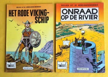 De Timoers - 14.Het rode vikingschip. / 15.Onraad op de, Boeken, Stripboeken, Nieuw