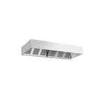GGM Gastro | Afzuigkap doosmodel - 3400mm - met filters & |, Onderbouw afzuigkap, Verzenden, Nieuw, Inbouw