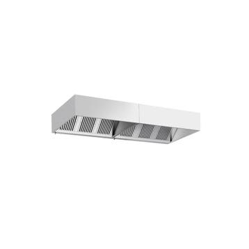 GGM Gastro | Afzuigkap doosmodel - 3400mm - met filters & |, Onderbouw afzuigkap, Verzenden, Nieuw, Inbouw