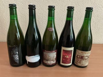 Cantillon - Sang Bleu 2023, 125-jaar Gueuze, Lou Pepe 2020,, Nieuw