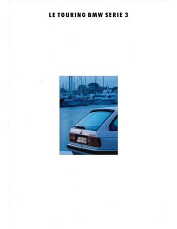 1993 BMW 3 SERIE TOURING BROCHURE FRANS, Nieuw, BMW, Author