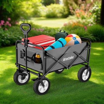 Opvouwbare bolderwagen Leon met remmen, draagkracht 80kg, Verzenden, Nieuw