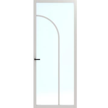 Skantrae binnendeur SSL14612 83x201,5 (Stomp, Blankglas), 80 tot 100 cm, Binnendeur, Nieuw, Ophalen of Verzenden